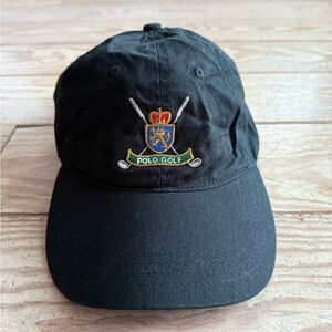 Rare Vintage Polo Golf Ralph Lauren Crest Baseball Cap (Japan Market Edition)